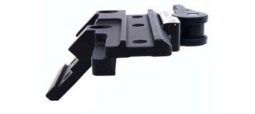 American Defense Manufacturing Steiner DBAL Light/Laser Base, Standard Legacy Lever, Black, AD-DBAL-SF-STD