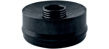Avon Protection GPCF50 CBRN Filter, Black, Pack of 4, 72601-70-20