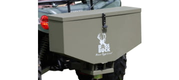 Boss Buck 80 Seeder/Spreader w/4-prong TailgateAdapter and Reciever & Push Button/Remove Set, BB-1.80