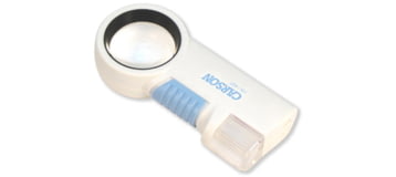Carson MagniFlash 11x Magnifier Loupe, White CP-40