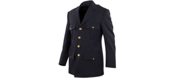 Elbeco Top Authority Polyester Single-Breasted Blousecoat, 60 US, Regular, DC13800-60-R