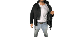 FAB Defense Masada Fleece Concealed Body Armor Vest, Level IIIA, Black, Large, Masada-Fleece-IIIA L