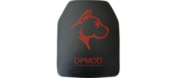 Guard Dog OPMOD Level 4 Armor Plate w/ Advanced Coating, Black, 10inx12in, IV-OPMOD