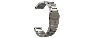 Hazard 4 24mm Titantium Bracelet, Silver, WB-TIB-SLV