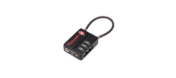 Hornady 96023 Flex Micro TSA Lock Open W/ Combination Black