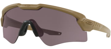 Oakley SI Standard Issue Ballistic M-Frame ALPHA Goggles, Terrain Tan w/Prizm Grey, OO9296-1744