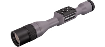 ATN OPMOD X-Sight 5 5-25x, 4K+ UHD Smart Day/Night Hunting Riflescope in Wolf Grey w/ Quick Detach Mount, Wolf Grey, DGWSXS5255OPWG