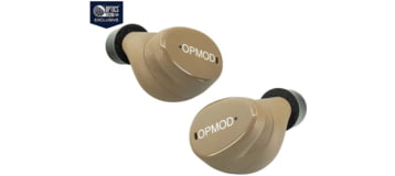 ISOtunes Sport OPMOD CALIBER True Wireless Tactical Earbuds With Bluetooth, 25 NRR, FDE, Universal, IT-17OPMO