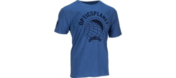 OpticsPlanet Exclusive Est. 2000 Limited Edition T-Shirt - Men's, Vintage Royal Blue, Large, NL6010-OP25-RB-L