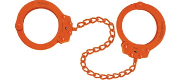 Peerless Handcuff Oversize Leg Iron, Orange PH755BO