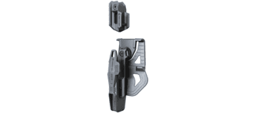 Recover Tactical G7A OWB Active Retention Universal Light-Bearing Holster, Left, Black, G7A-L-01