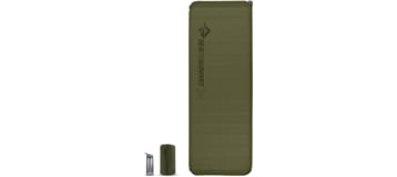Sea to Summit Camp Plus SL Rectangular Mat, Green, Regular Wide, 908
