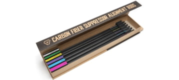Strike Industries Carbon Fiber Suppressor Alignment Rods, Black, One Size, SI-SEND-IT-STICKS