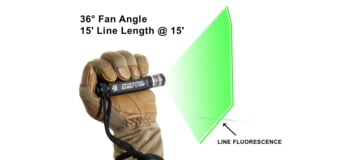 Z-Bolt Green Line Laser for Trip Wire Detection - EOD/ SWAT, Coyote Brown, Green, NSN 1265-01-633-6756, C-TRIP-CB