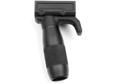 A3 Industries 10 B&amp;T USW Modular Vertical Foregrip, 100 Degrees, Picatinny, w/ Handstop, 3.00in KnurledGrip, Polymer Base, Black, VFG-175