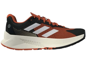 Adidas Terrex Soulstride Flow Trail Running Shoes - Men's, Black/Crystal White/Impact Orange, 10US, HP5564-10
