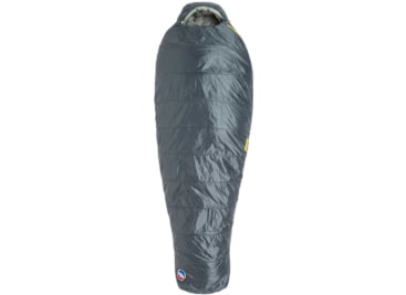Big Agnes Anthracite 20 FireLine Pro Recycled Long Sleeping Bag, Slate, Long, Left Zipper, BTMA20LL23