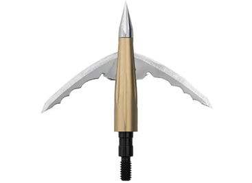 Bowmar Archery Aluminum Mechanical Broadheads, 2in, 100 Grain, Set of 2, Steel, 2PACK-100g-2.0in