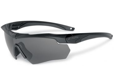 ESS Crossbow 3LS Eyeshield Sunglasses - Smoke Lens, Matte Black Frame 740-0387