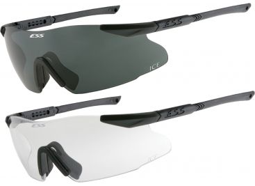 ESS ICE-2X NARO Eyeshields, Narrow Fit - 5.5in Wide - 740-0001