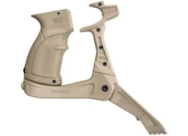 FAB Defense AK-47 Quick Deployment Bipod with Integrated AGR-47 Pistol Grip