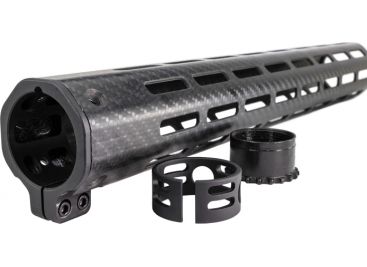 Faxon Firearms Streamline Gen2 Handguard, 13 inch, M-LOK, Aluminum, Black, FFHGMLOK13C1