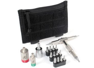 Fix It Sticks 65 and 25 Inch Lbs Torque Limiter Kit w/Pouch, Black, Small, FISTLS5