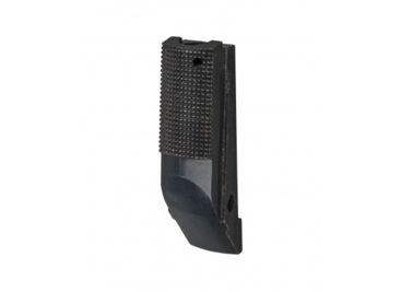 Fusion Firearms 1911 Mainspring Housing Carry Cut Checkered, Black, 1911-MSH-27-27