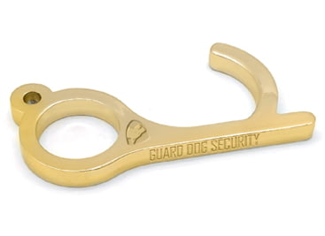 Guard Dog Security NoTouch Keyring for Opening Doors and Pressing Buttons, Gold, KC-GDNT-GD