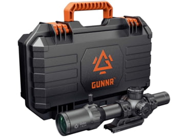 GUNNR Odin 1-8x24mm 30mm Tube FFP LPVO Rifle Scope with Mount and Case ...