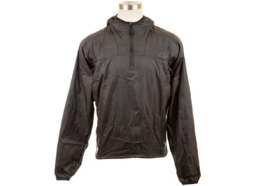 HRT Tactical Gear Windbreaker Jacket - Men's, Black, Large, HRT-LCWJK-LG-BK