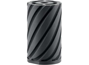 JE Machine Tech Sidewinder Blast Diffuser, 5.56/.223, 1/2-28, Nitride, Black, PS-MZ8