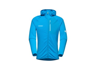 Mammut Aenergy Light ML Hooded Jacket - Men's, Glacier Blue, L, 1014-05541-50589-115