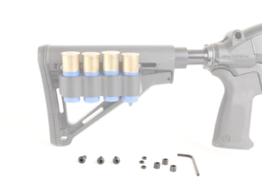 Mesa Tactical Magpul CTR and MOE Stock Supplemental Hardware for SureShell Carrier, Black, 90250