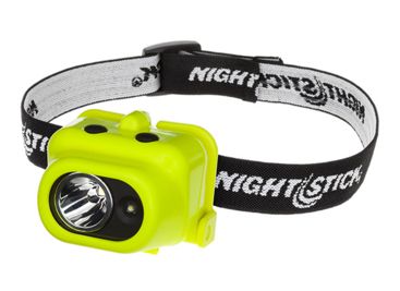 Nightstick Intrinsically Safe Multi-Function Dual-Light 3AAA Headlamp,160 Lumens,Green XPP-5454G