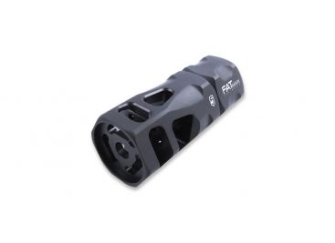 Phase 5 Weapon Systems Inc Fatman Hex Brake - 5.56/.223 - 1/2 X 28 Tpi, Black, FATMAN-556