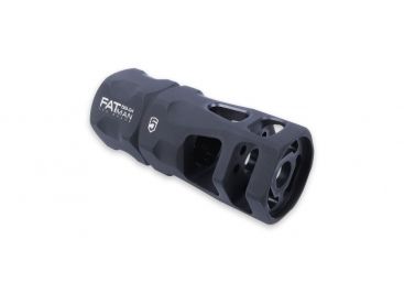 Phase 5 Weapon Systems Inc Fatman Hex Brake - 7.62X51 / .308 / 300Blk 5/8 - 24 Tpi, Black, FATMAN-5/8-24