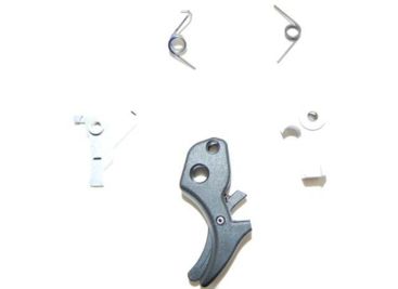 Powder River Precision Ultimate Match Target Polymer Pistol Trigger Kit, Springfield Armory XD-M, 9mm Luger/.40 S&amp;W, Black, PRP-043-9-40