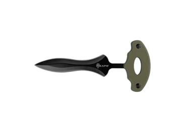 Reapr Push Dagger Fixed Blade Knife, 4in, 3Cr13 Stainless Steel, Green, CTLR-033-GRN-RPR