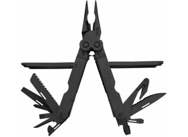 SOG PowerLock EOD Multiool w/ V-Cutter and Nylon Sheath, BLK Oxide Finish, Black B63N-CP