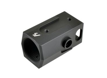 Strike Industries AK Stock Adaptor Allows For The Replacement of Any Standard Fixed Ak Stock To Be Converted To Accept an AR Buffer Tube Assembly, Black, One Size, SI-AK-SA