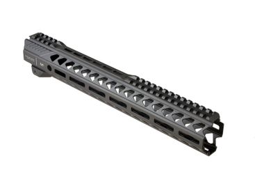 Strike Industries AR-15 M-Lok Handguard Rail, 13.5in, Black, One Size, SI-StrikeRail-135-BK