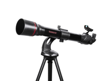 Tasco Spacestation 70x800mm Refractor AZ Red Dot Finderscope, Black 49070800