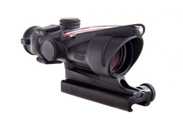 Trijicon 4x32 BAC ACOG Riflescope,Dual Illuminated Red Crosshair 300BLK Reticle w/TA51 Mount 100411