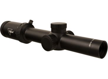 DEMO, Trijicon Credo HX CRHX624 1-6x24mm Rifle Scope, 30 mm Tube, First Focal Plane, Black, Red MOA Segmented Circle Reticle, MOA Adjustment, 2900021