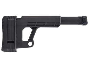 TRYBE Defense Rifle Buttstock & Buffer Tube, Black, TRBCHASBUTT