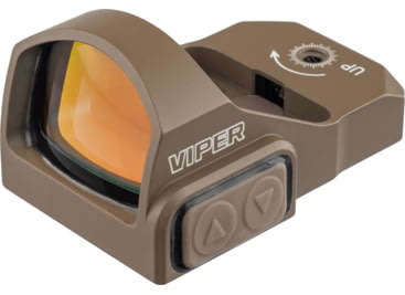 Vortex OPMOD Viper 1x24mm, 6 MOA Red Dot Sight, FDE, VRD-6-OP