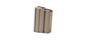 Ammunition Storage Components AR-15 .223/5.56 Stainless Steel Magazine, 5 Round, FDE Marlube/Black Follower, 5-223-SS-FDE-B-ASC