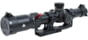 AT3 Tactical Red Tail LPVO 1-6x24 Rifle Scope with Mount 30mm SFP, Black, Illuminated BDC Reticle, MOA, with 30mm Cantilever Mount and Throw Lever, AT3-RT-1-6X24