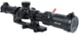 AT3 Tactical Red Tail LPVO 1-6x24 Rifle Scope with Mount 30mm SFP, Black, Illuminated BDC Reticle, MOA, with 30mm Cantilever Mount and Throw Lever, AT3-RT-1-6X24